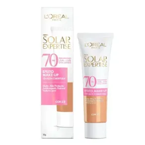 Protetor Solar Facial FPS70 L’Oreal Paris Solar Expertise Efeito Make Up Cor 2.0 30g